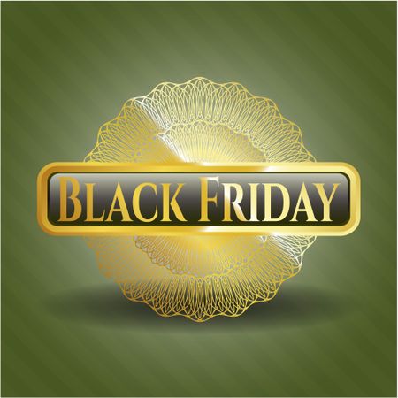 Black Friday gold badge