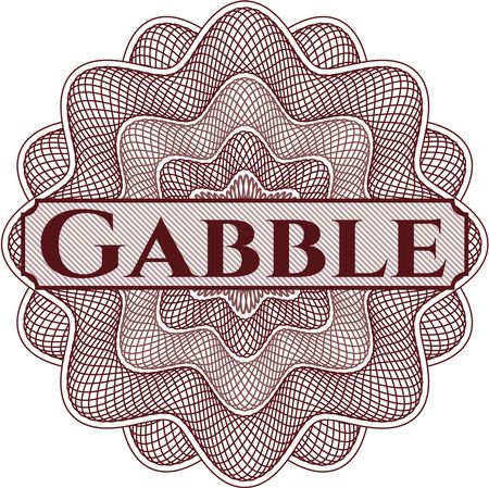 Gabble rosette