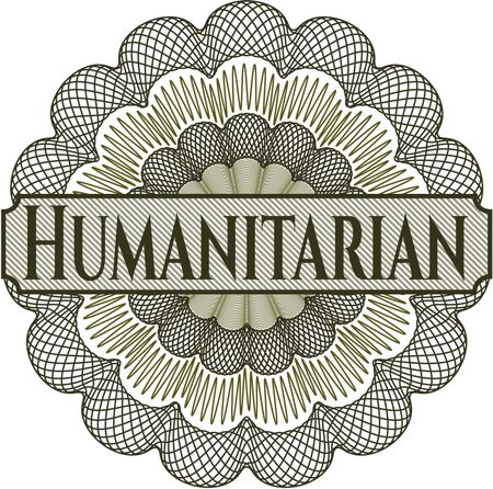 Humanitarian linear rosette