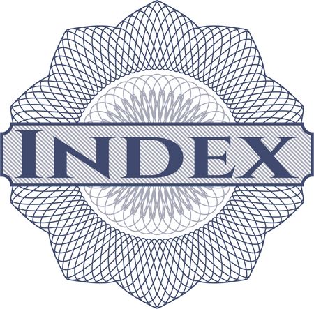 Index money style rosette