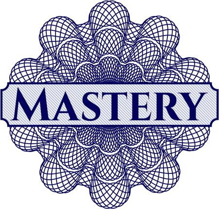 Mastery abstract rosette