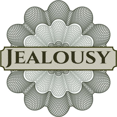 Jealousy linear rosette