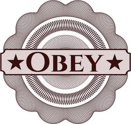 Obey linear rosette