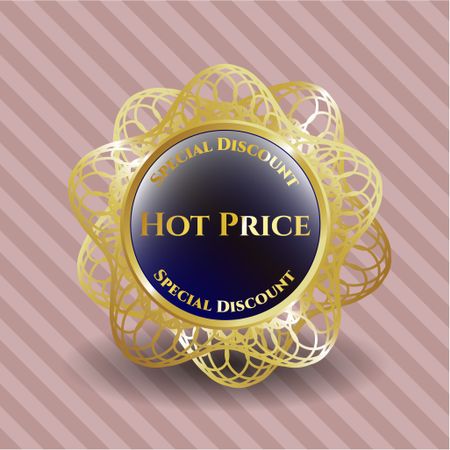 Hot Price gold shiny emblem