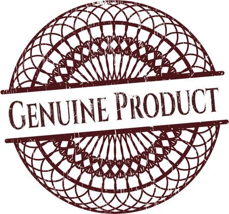Genuine Product grunge stamp