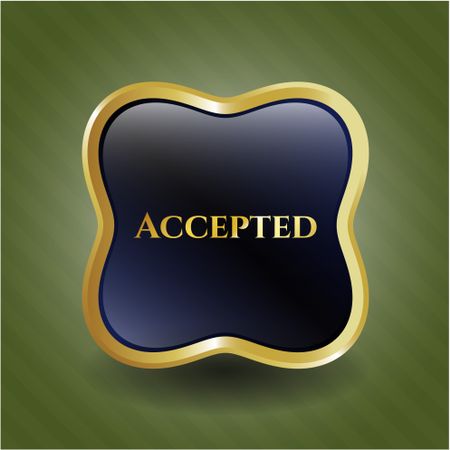 Accepted golden badge