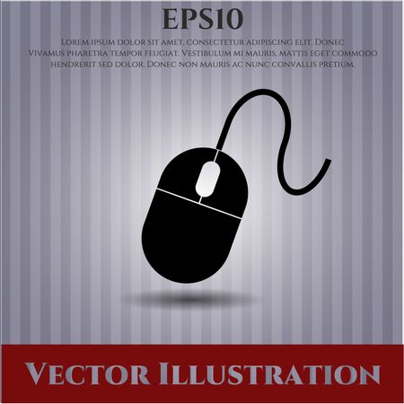 Mouse icon vector illustration