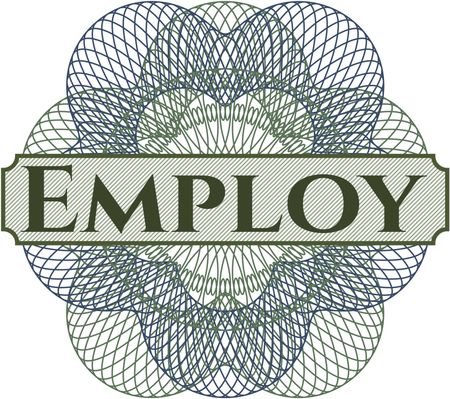 Employ abstract rosette