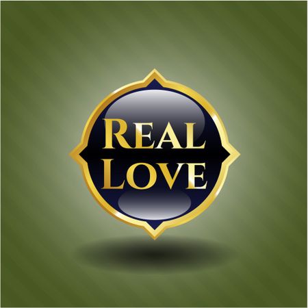 Real Love gold emblem