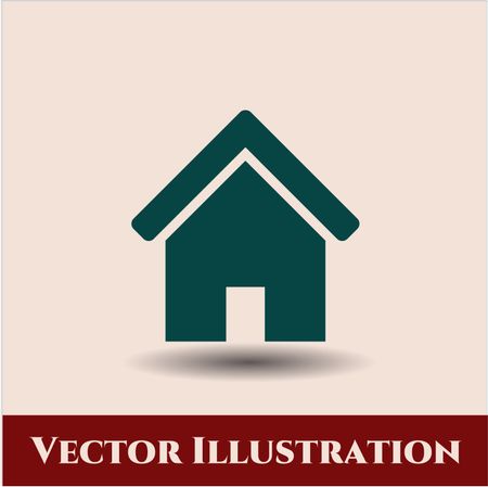 Home icon vector illustration