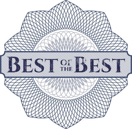 Best of the Best abstract linear rosette