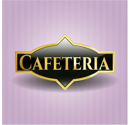 Cafeteria golden emblem