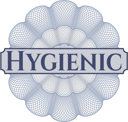 Hygienic abstract rosette