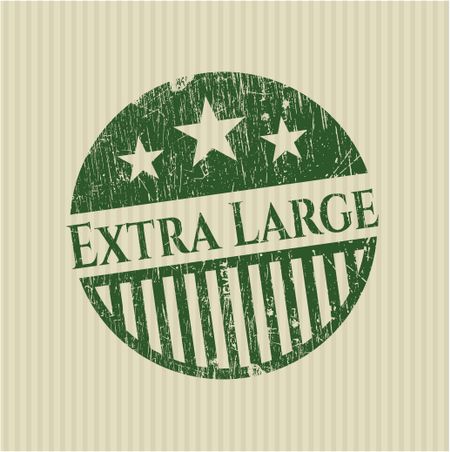 Extra Large rubber grunge texture seal