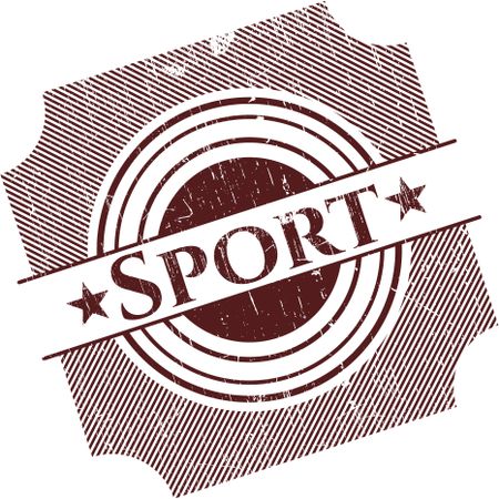 Sport grunge stamp