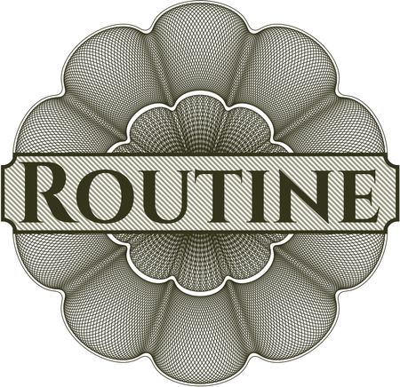 Routine abstract linear rosette