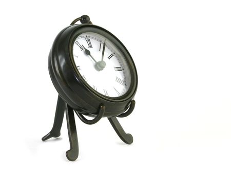 classic clock isolated