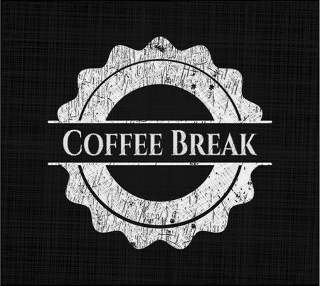 Coffee Break written on a blackboard