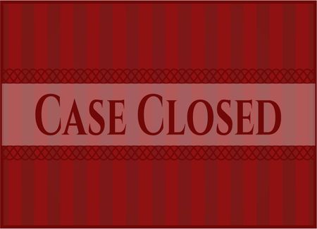 Case Closed card