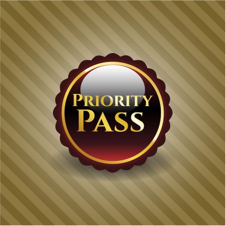 Priority Pass shiny badge