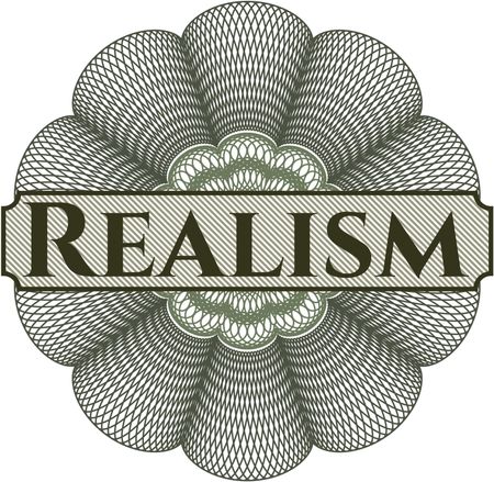 Realism money style rosette
