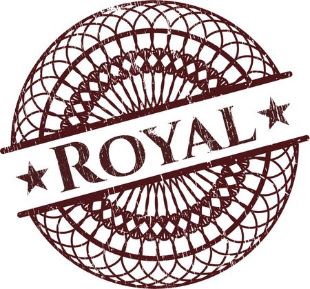 Royal rubber grunge seal