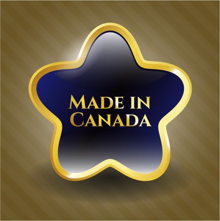 Made in Canada gold badge