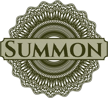 Summon abstract linear rosette