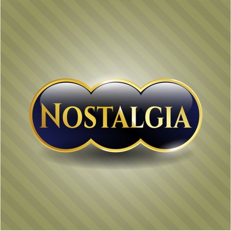 Nostalgia gold shiny emblem