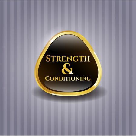 Strength and Conditioning golden emblem