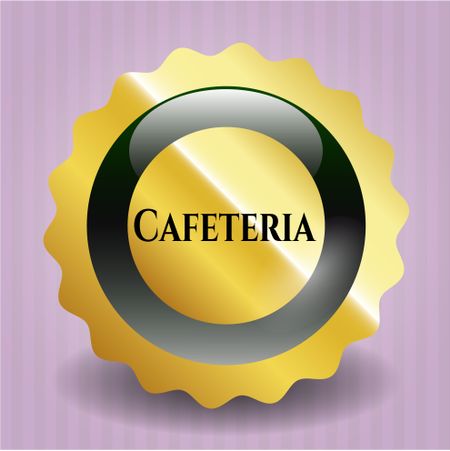 Cafeteria gold shiny emblem