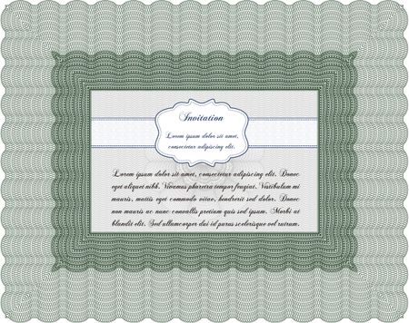 Vintage invitation. Printer friendly. Customizable, Easy to edit and change colors.Nice design. 