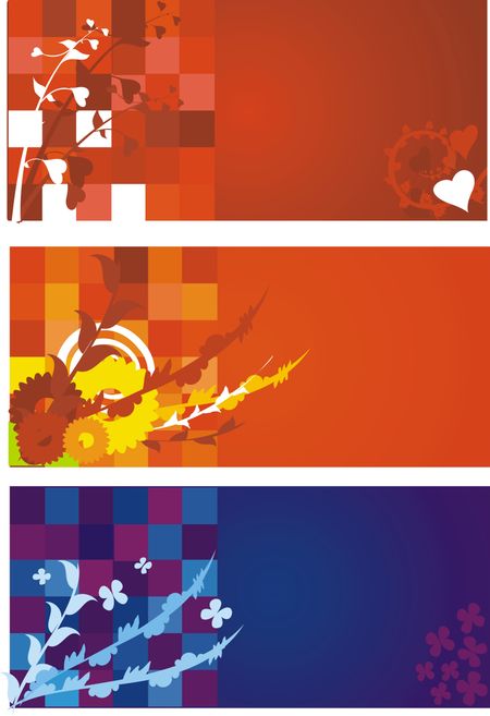 Illustration of varied backgrounds for different occations