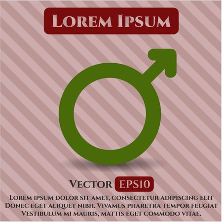 Male icon vector illustration