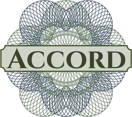 Accord abstract rosette