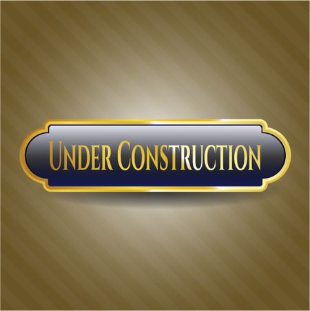 Under Construction gold badge