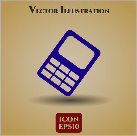 Mobile Phone vector icon or symbol