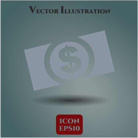Money (dollar bill) vector symbol