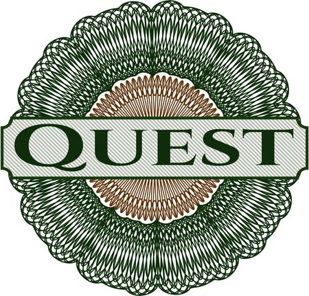 Quest abstract rosette