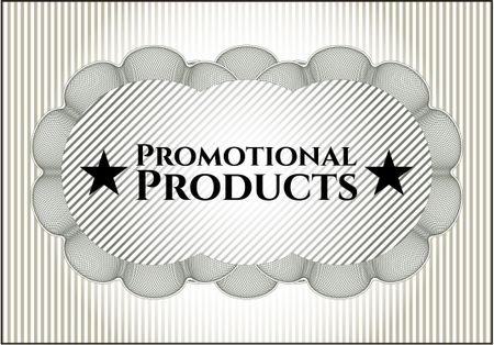 Promotional Products poster or banner