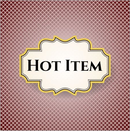 Hot Item banner or card