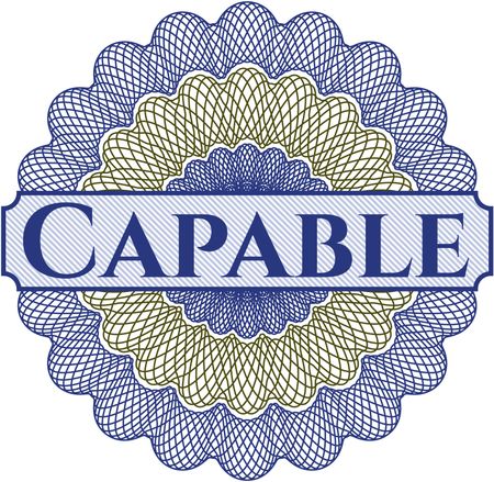 Capable rosette