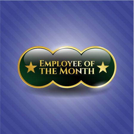 Employee of the Month shiny badge