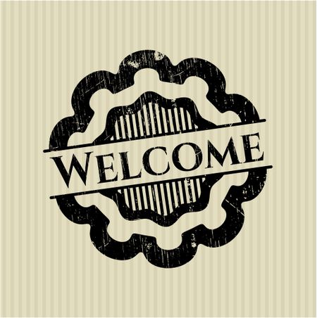 Welcome rubber texture