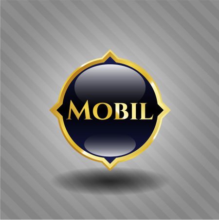 Mobil shiny emblem