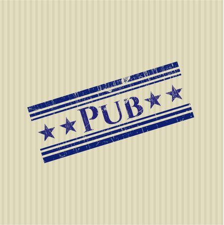 Pub rubber stamp