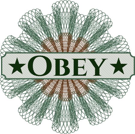 Obey rosette