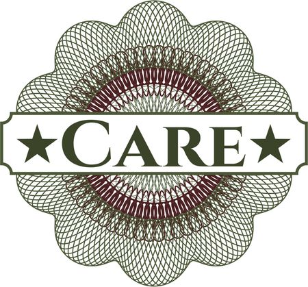Care money style rosette