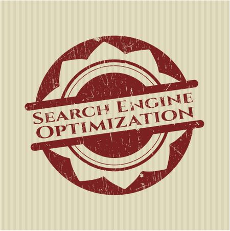 Search Engine Optimization grunge seal