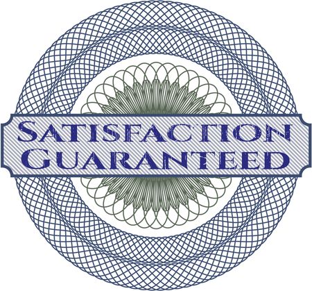 Satisfaction Guaranteed abstract linear rosette